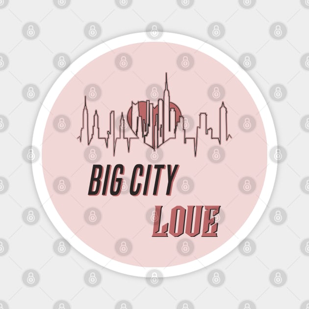 Big City Love Magnet by Scrabbly Doodles